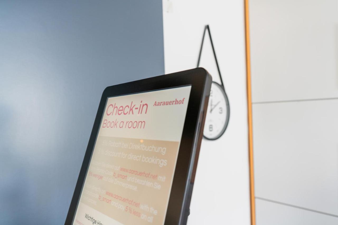 ホテル Aarauerhof - Self Check-In エクステリア 写真